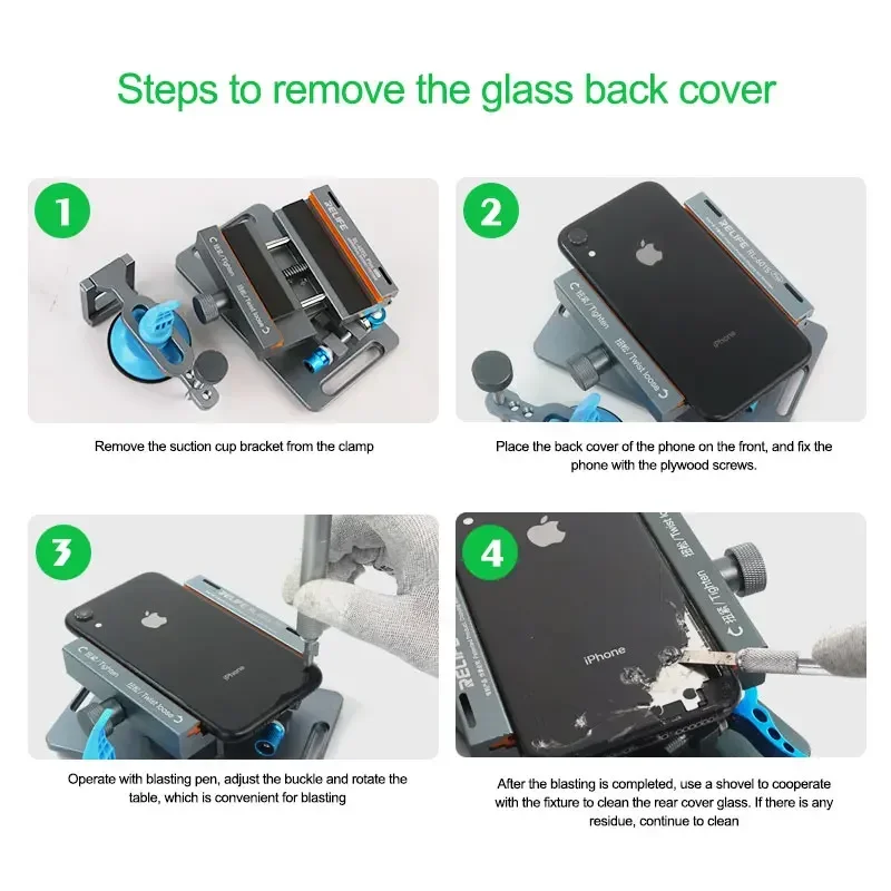 RELIFE RL-601S Plus 2 в 1 универсальный мобильный телефон без нагрева задняя крышка