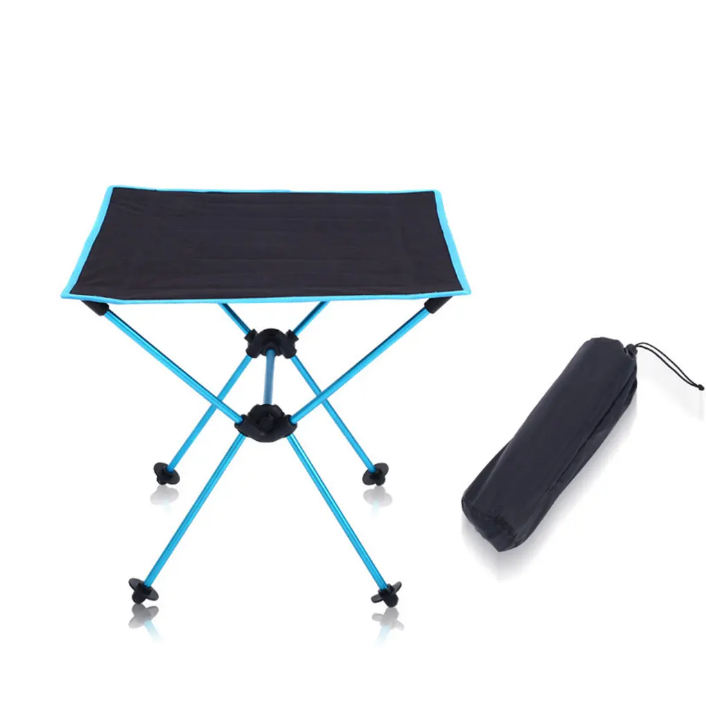 

Складной стол, водонепроницаемый стол для пикника, сада, кемпинга, вечеринки, компьютерная кровать, стол с сумкой для хранения, портативная ...