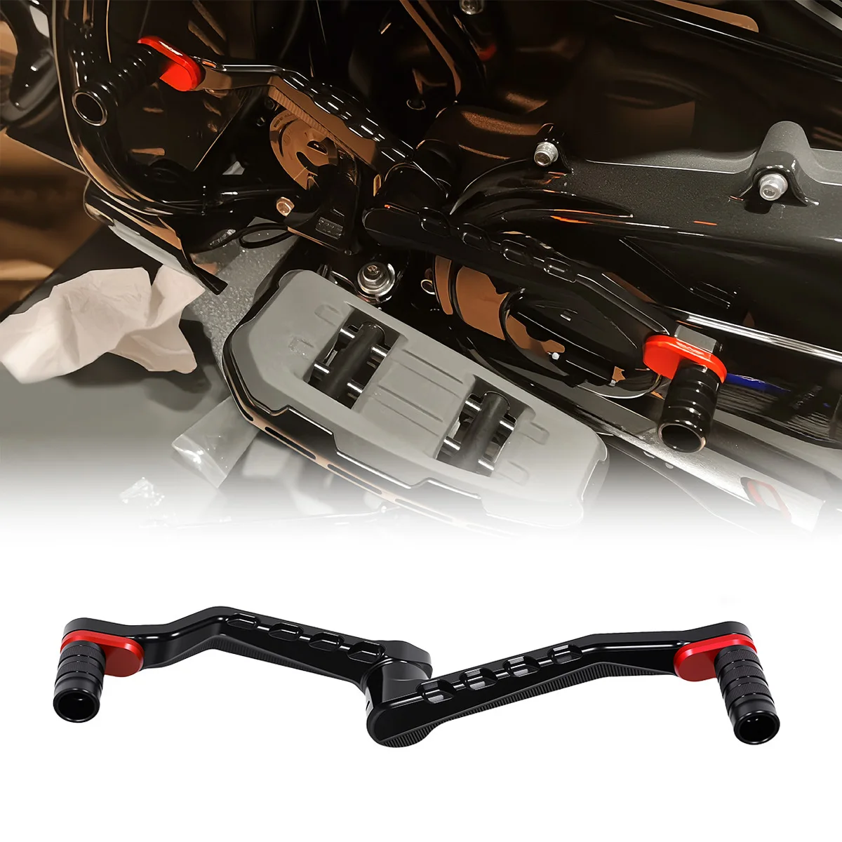 

Рычаг переключения передач на пятке мотоцикла для Harley Touring Electra Street Road Glide 121, 117, модель ST