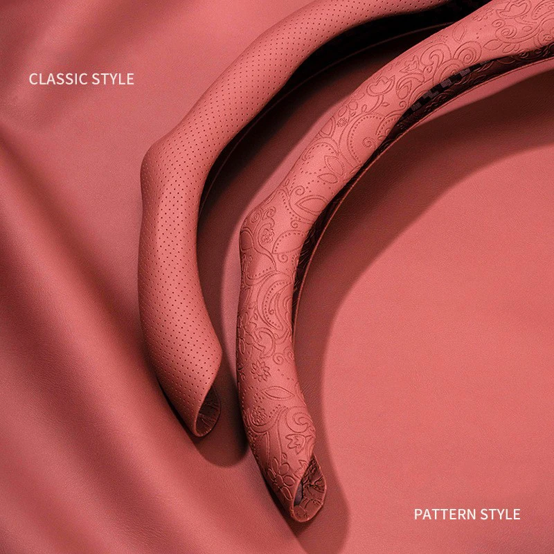 Новый Стайлинг чехол на руль автомобиля чехол-усилитель для Skoda Octavia Fabia Karoq Kamiq