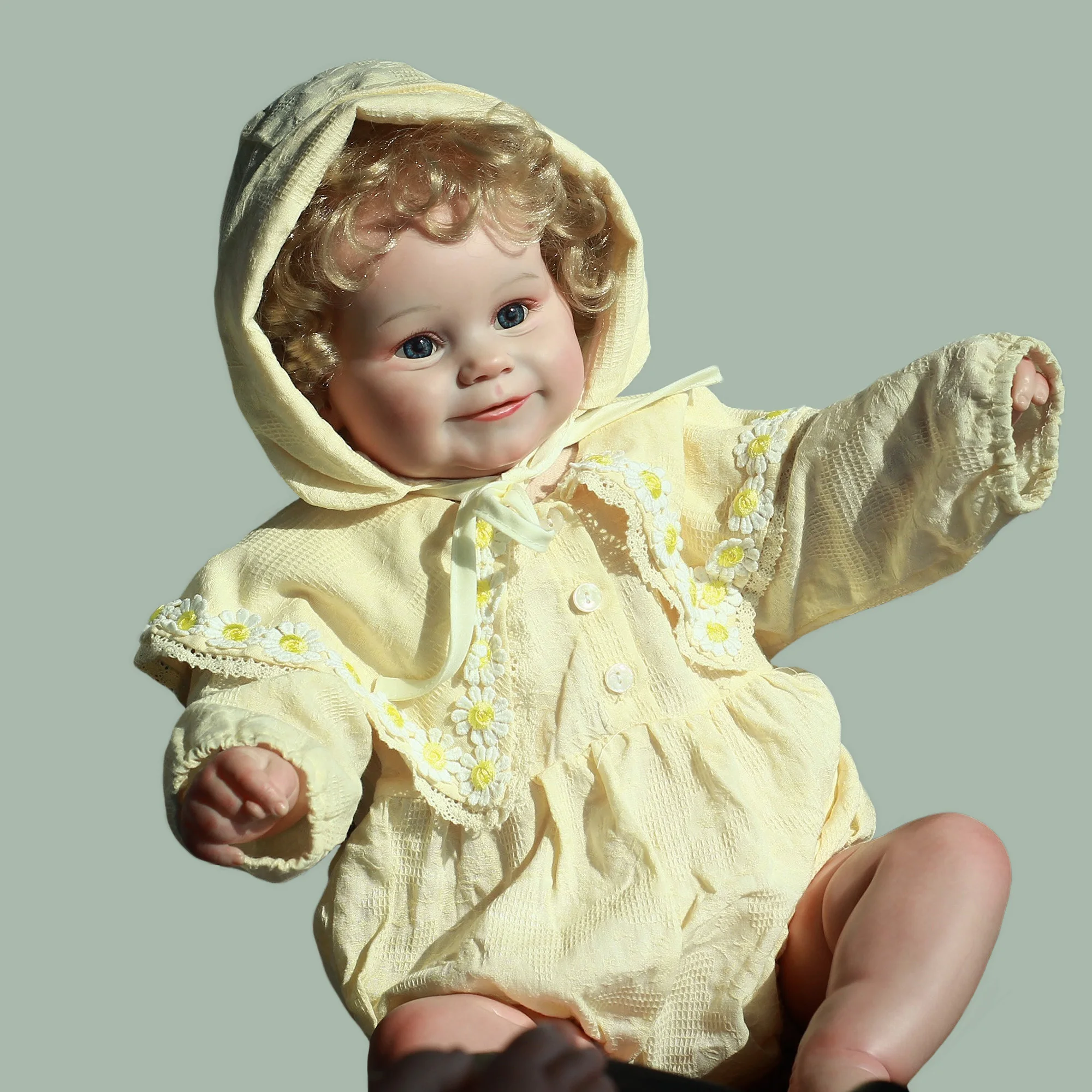 

Saskia 24-дюймовая готовая Кукла Новорожденный малыш Реалистичная кукла ручной работы реалистичные Подарки для ребенка Реборн куклы для девоч...