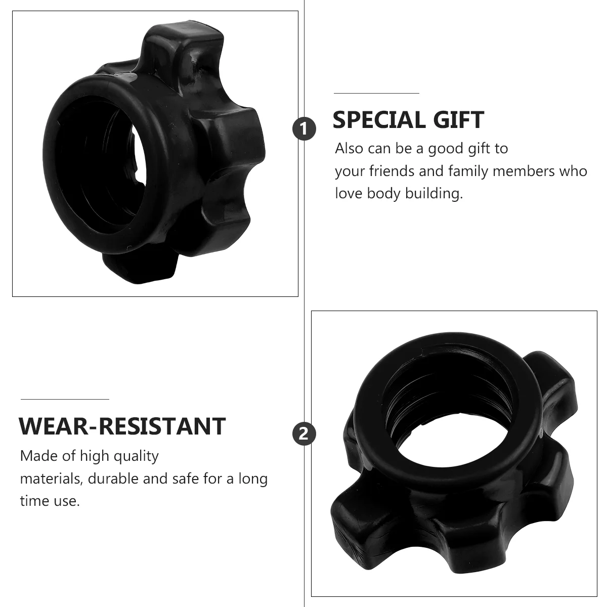 4 шт. гайка для гантели аксессуары крепления штанги оборудование домашнего