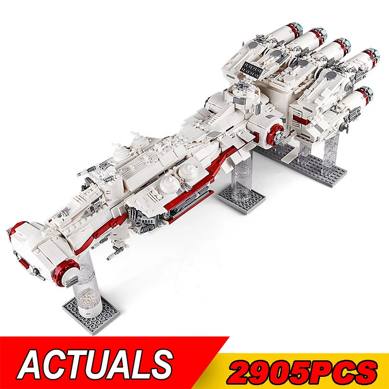 

Mould King Star Plan The Mortesv's Corellian Corvette-Blocksade Runner Model Tantive IV Set Building Blocks Kids DIY Toys Gifts