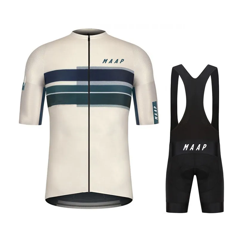 

2024 MAAP Cycling Jersey Set MTB Uniform Bike Clothing Summer Breathable Cycling Clothes Bicycle shirt ropa ciclismo Bib Pants