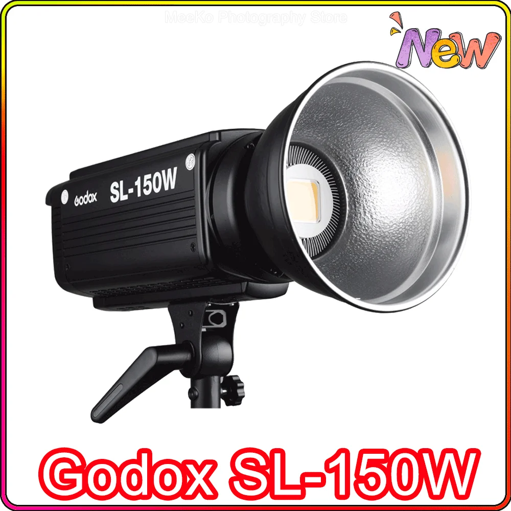 

Godox SL-150W SL150W 150WS 5600K White Version LCD Panel LED Video Light Continuous Output Bowens Mount Studio Light