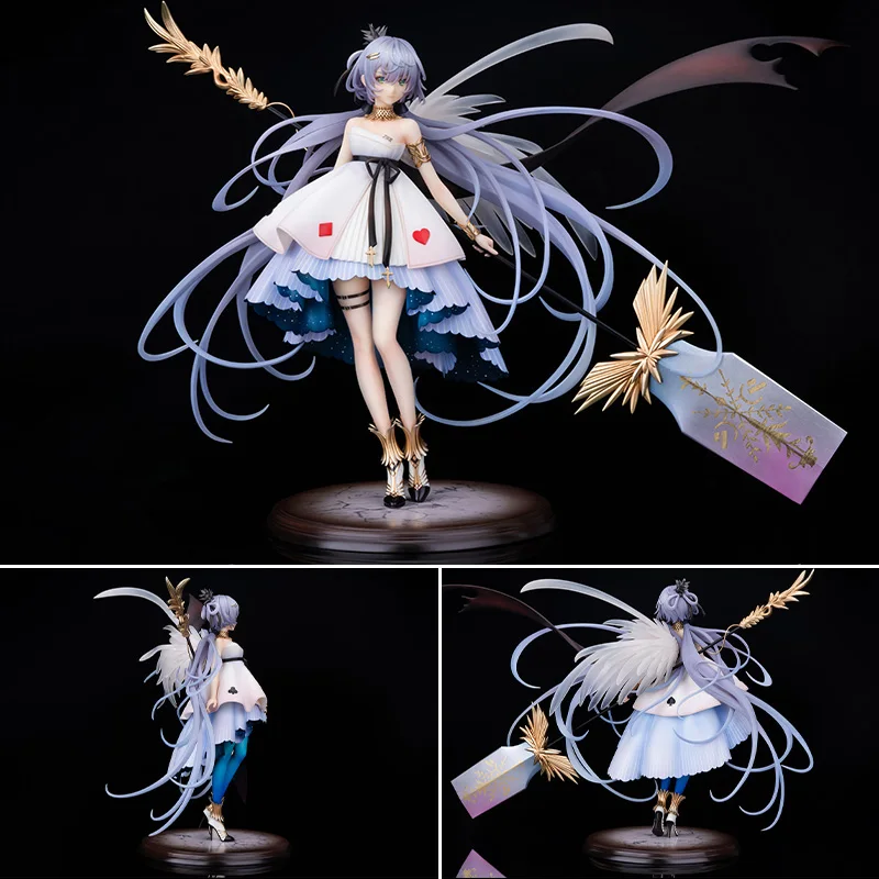 

29cm Luo Tianyi Anime Figurine Music Imprint Figures Pvc Model Gk Statue Dolls Collection Room Decorat Kids Toys Christmas Gifts