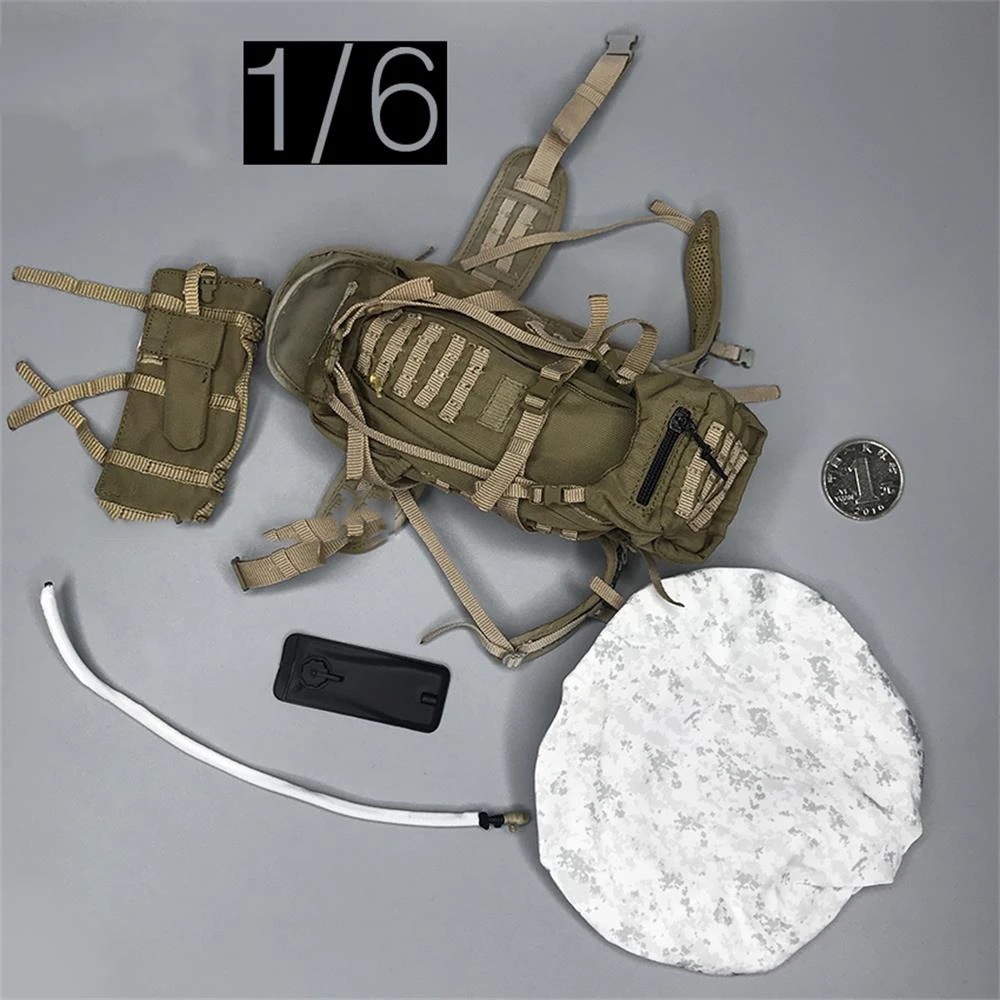 

SoldierStory SS109 1/6th Military Snow Seal Special Army Soldier Backpack Bags Set Model For 12inch Action Doll Accessories