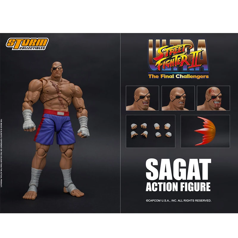 

Оригинальная экшн-фигурка игрушки от Storm Sagat - Usfii 6 дюймов, Коллекционная модель, игрушки, подарки для детей