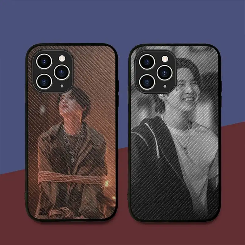 

KPOP Agust D Phone Case Hard Leather Case for iPhone 11 12 13 Mini Pro Max 8 7 Plus SE 2020 X XR XS Coque