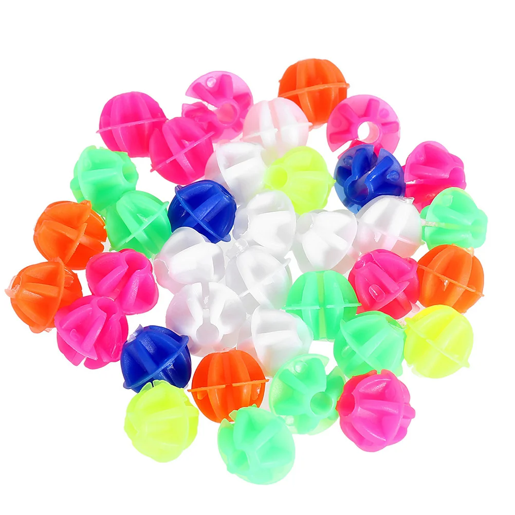 

Bike Beads Spoke Wheel Kids Spokes Light Up Wheels Colors Assorted Luminous Wire Decoration Star Girls Clip Round Bead