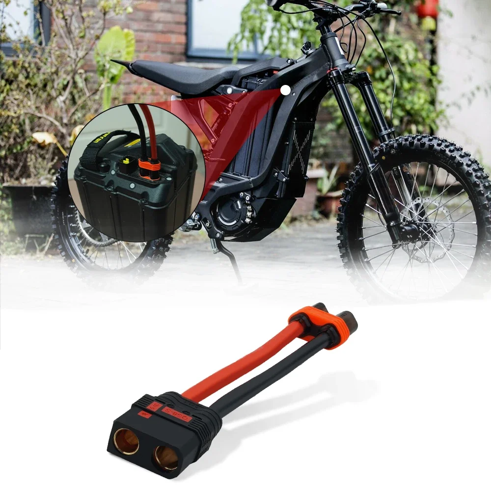 QS8 мама на 6 мм папа или 8AWG 10 см для Sur Ron EBMX провод адаптера батареи