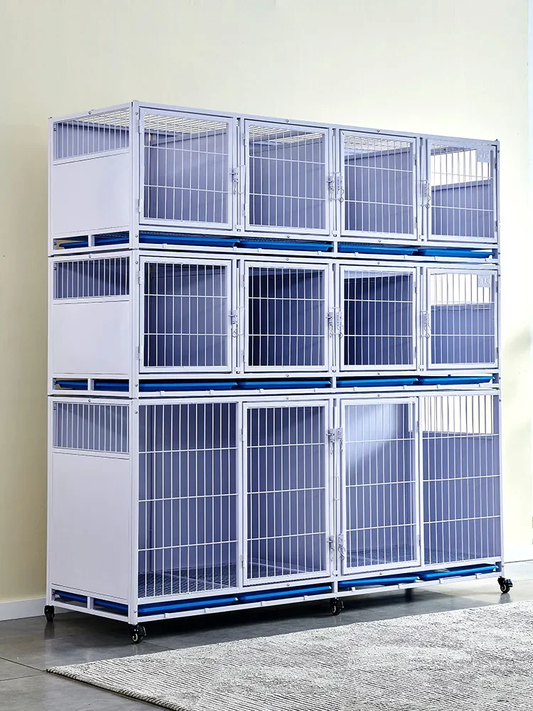 Pet Shop Foster Клетка для разведения Изоляционный дисплей кошек и собак Общая больница