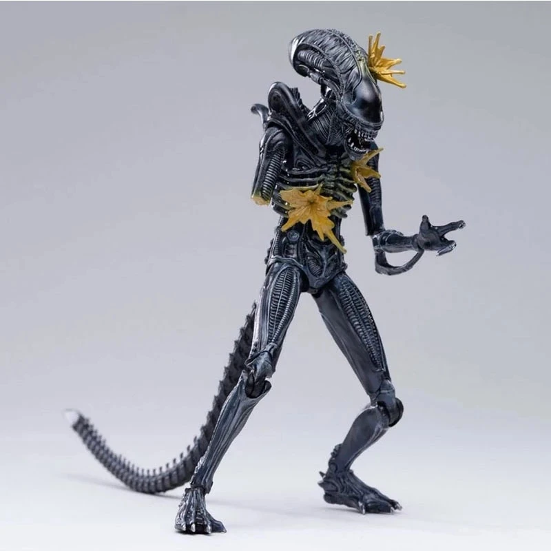

1/18 Hiya LA0070 инопланетный воин AVP модель битва поврежденная ПВХ мини-фигурка модель для коллекции