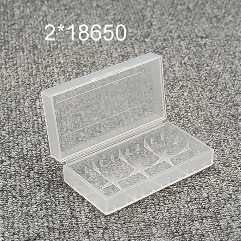 18650 20700 21700 26650 AA AAA батарея коробка для хранения Жесткий Чехол Держатель аккумуляторная батарея Внешний аккумулятор пластиковый чехол прозрачный