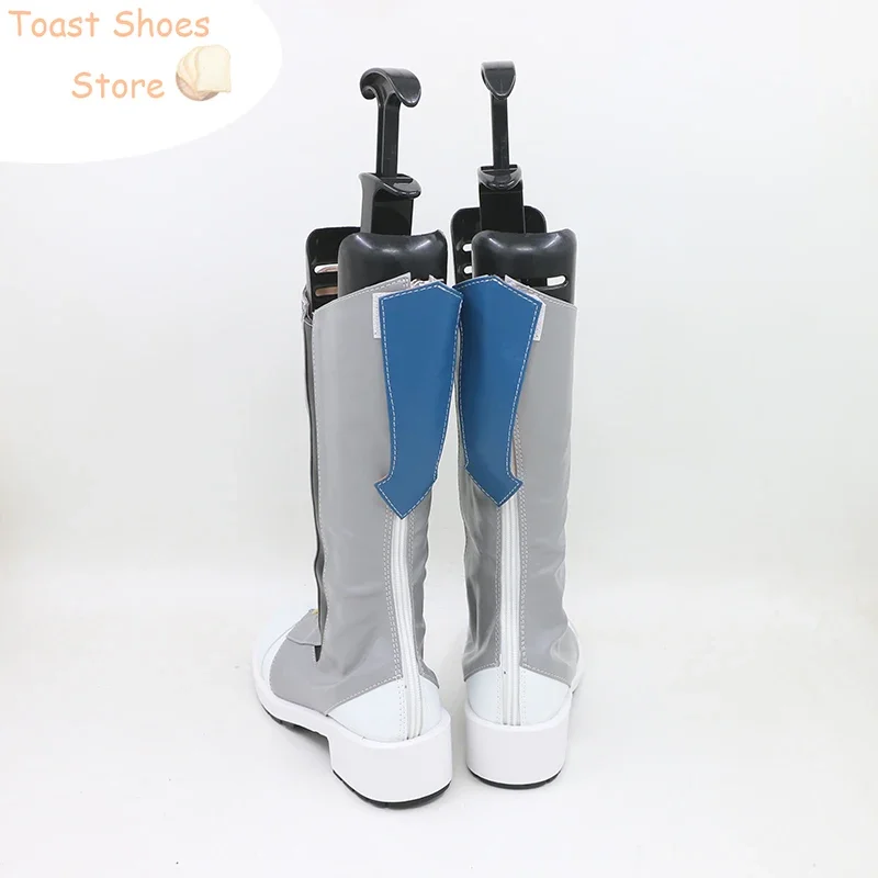 GenshinImpact Tartaglia обувь для косплея из искусственной кожи карнавальные ботинки на