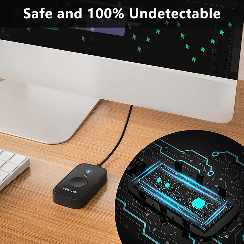 USB-мышь 2 в 1 недетектируемая автоматическая компьютерная мышь |