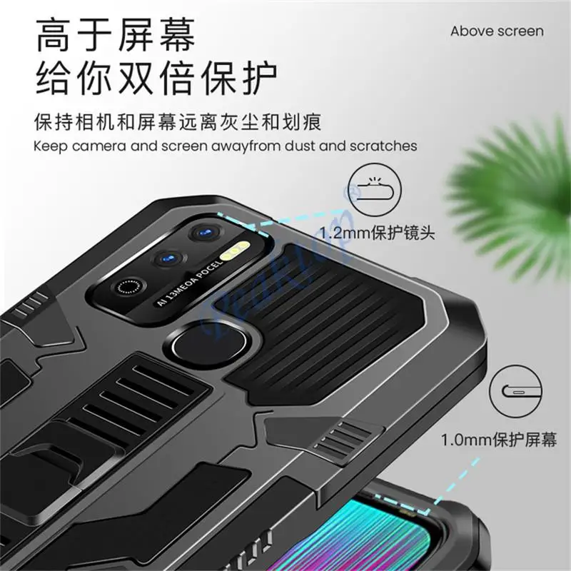 shockproof case for infinix hot 11 play 2021 armor camera 360 protect back cover infinic hot 10 play case hot 9play bumper funda free global shipping