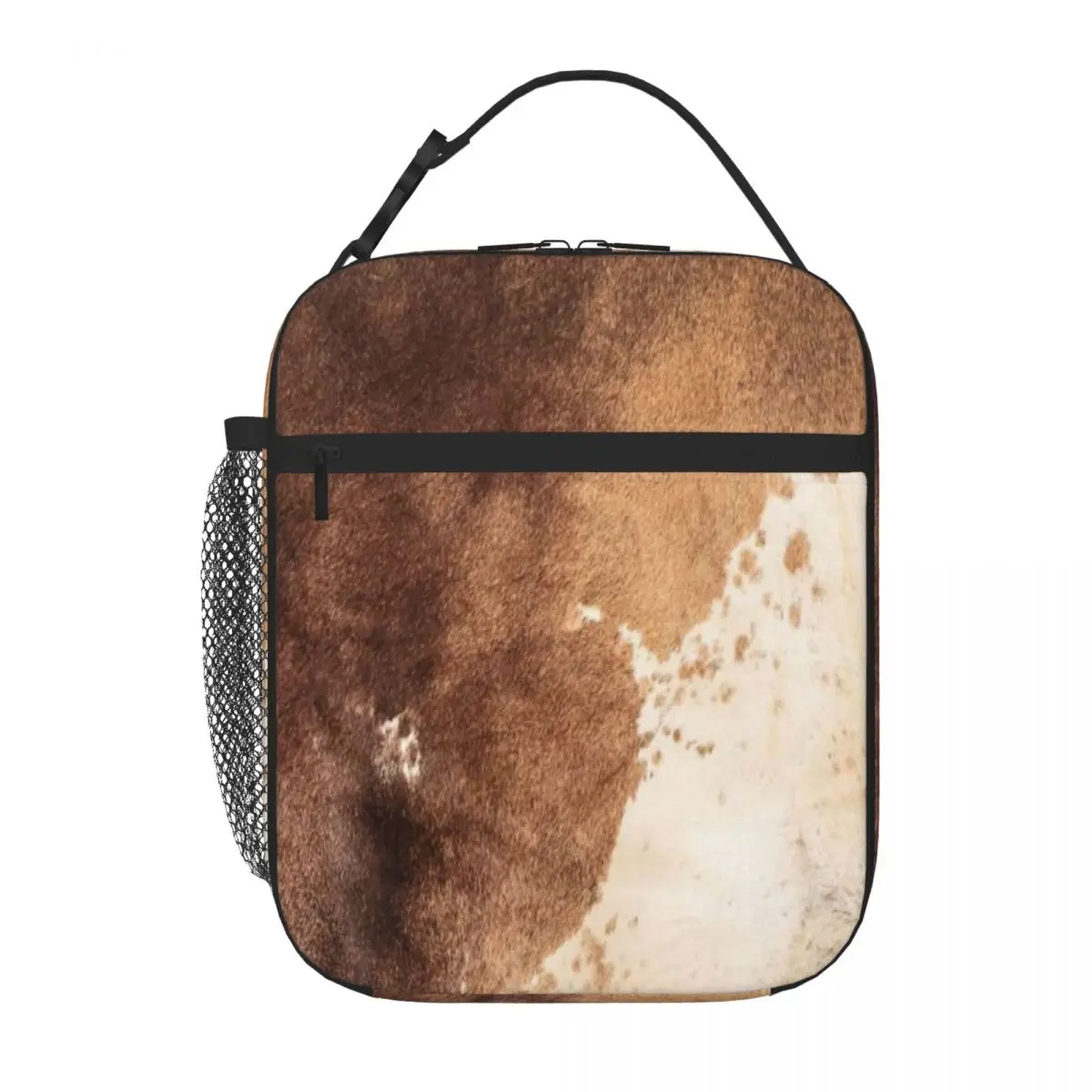 Сумка-тоут для ланча из воловьей кожи