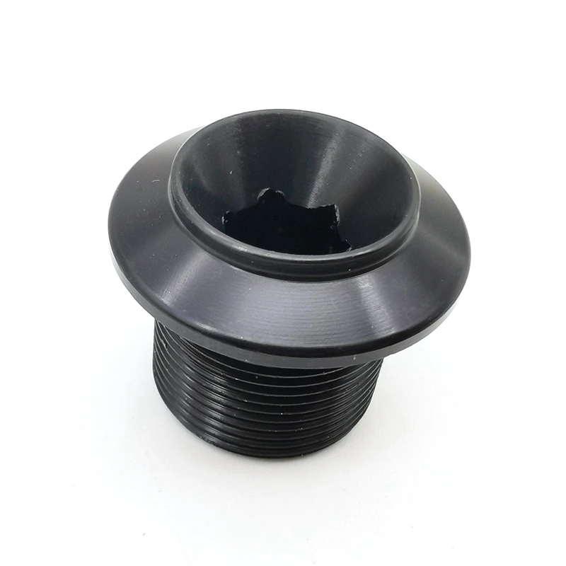 

New Upgrade Aluminum Alloy for Sram MTB/Road DUB Crank Arm Bolt M18/M30 Alloy Self Extracting, Black