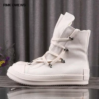 rmk owews high street brand rick new women boots ankle platform ro shoes license plate owens men casual sneakers for women shoes