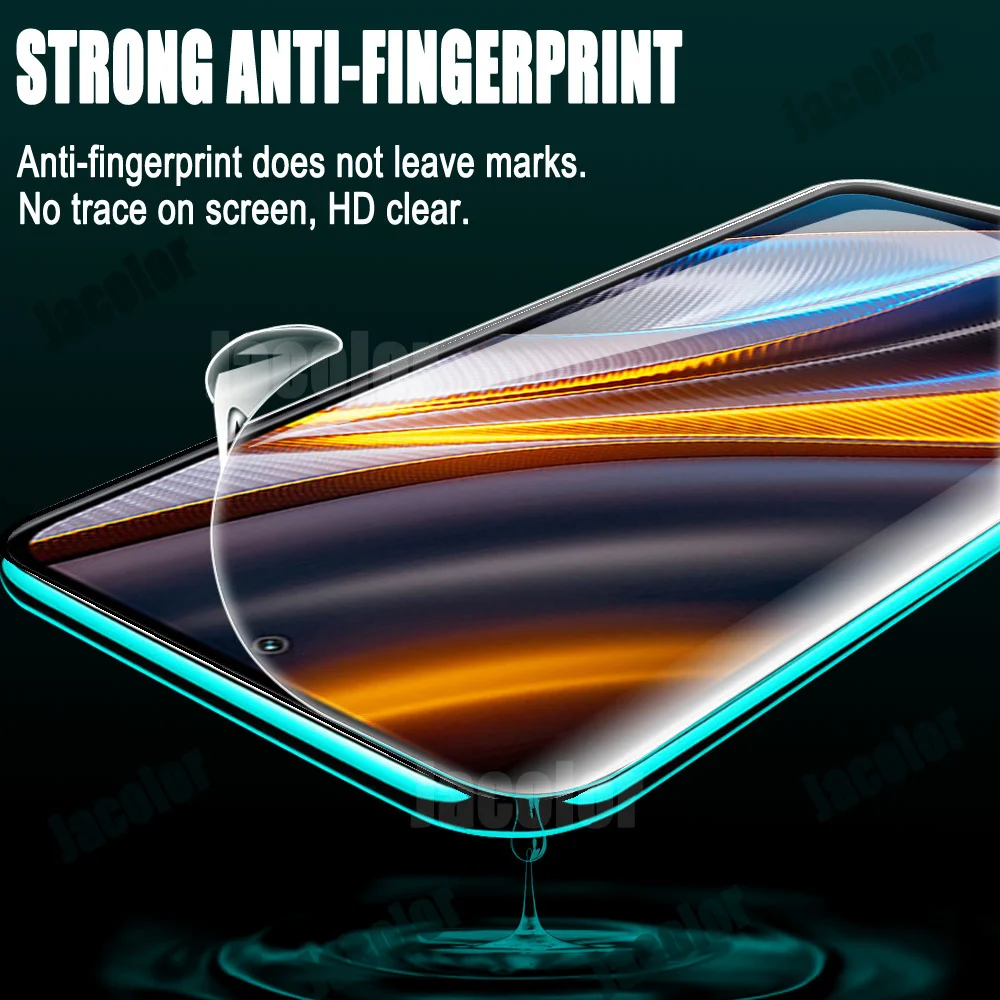 Гидрогелевая Защитная пленка 5 шт. для Xiaomi POCO X4 GT X3 Pro NFC мягкая защитная Гелевая Xiomi