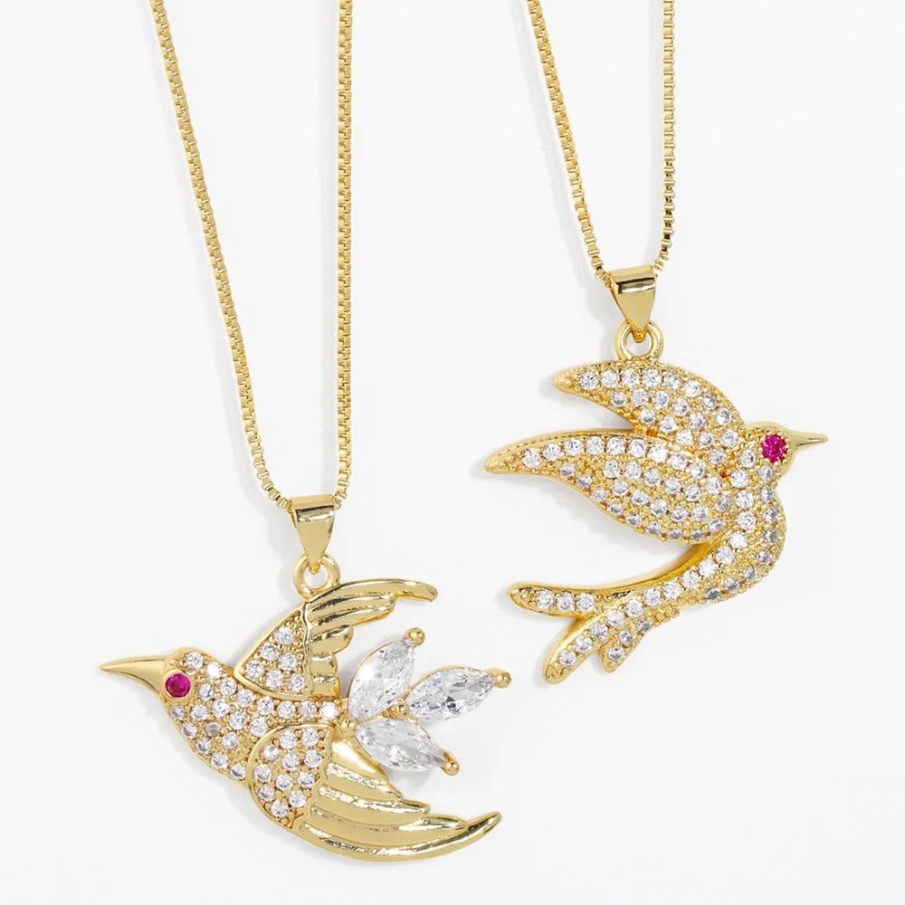 

Andralyn Simple fashion spirit small fresh bird pendant necklace female personality creative jewelry wholesale
