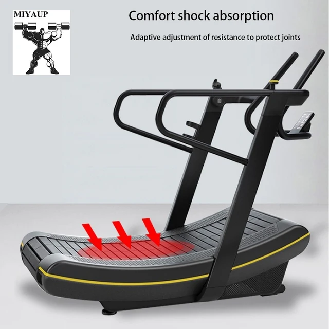 MIYAUP No Need To Plug-In Type Gym Commercial Home Professional Fitness Equipment High-Quality Runway New Treadmill 1
