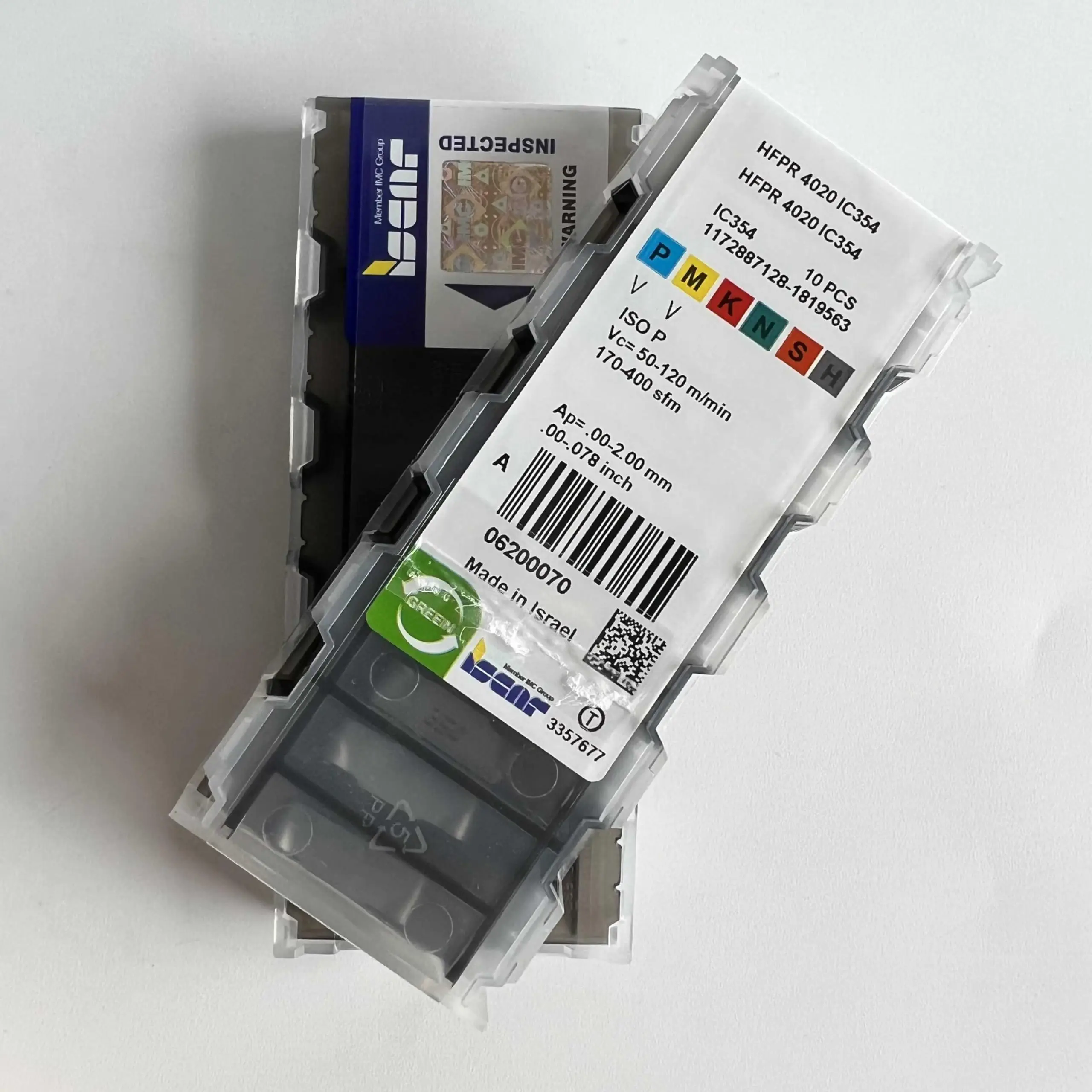 Оригинальное лезвие HFPR4020 IC354/Карбидное CNC 10 шт.