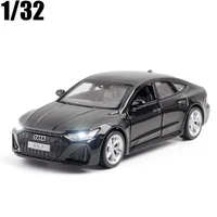132 audi rs7 coupe alloy car model diecast toy vehicle metal simulation pull back childrens gift collection free shipping