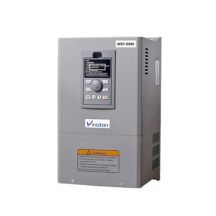 

WSTG600-4T37GB Three Phase 380V Input 380V AC Output 37kw Frequency Inverter