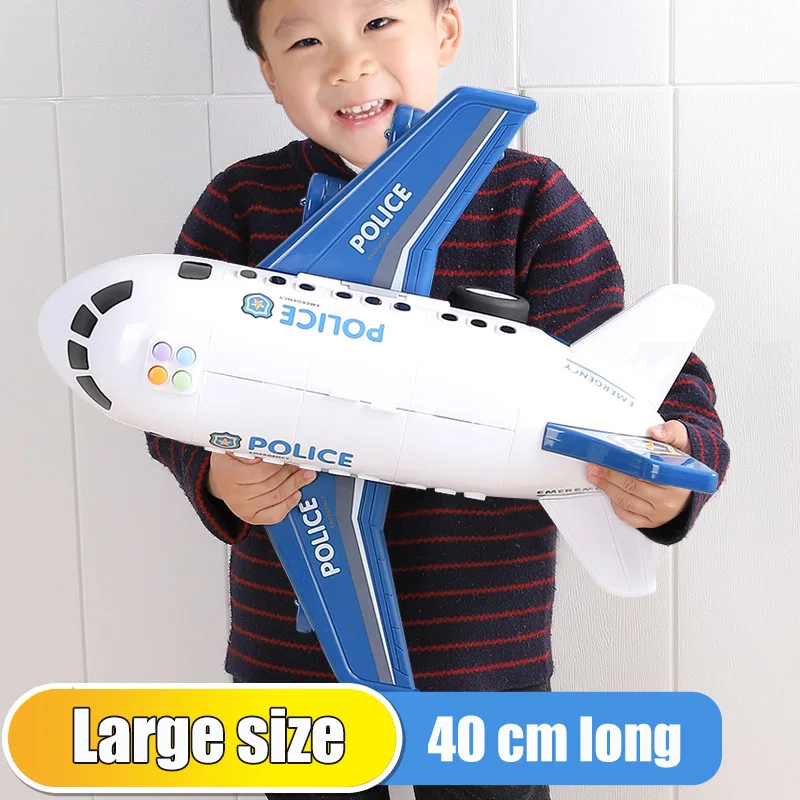 Самолет трек инерционный автомобиль игрушки для детей музыкальная история