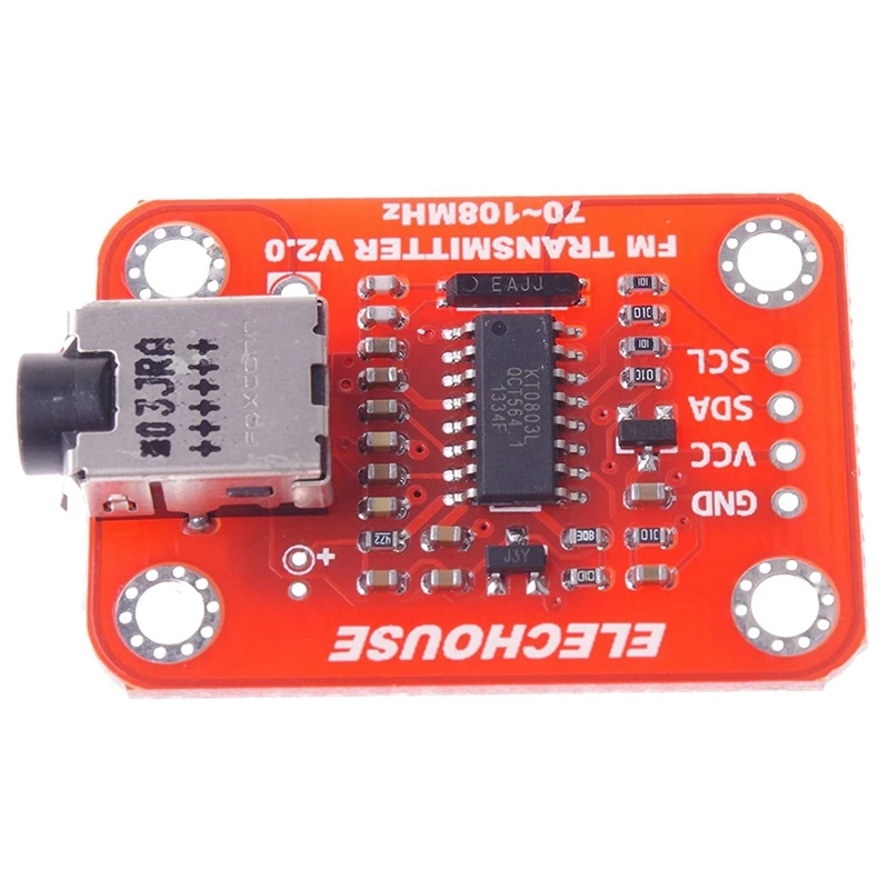 Модуль FM-передатчика V2.0 цифровой модуль FM-радио для микрофона Arduino - купить по