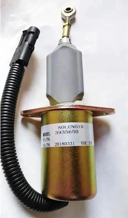 Дизельный двигатель Combustível Parar válvula solenóide YK023 12V 3935649 3935650 24В С сагрягид Кортар
