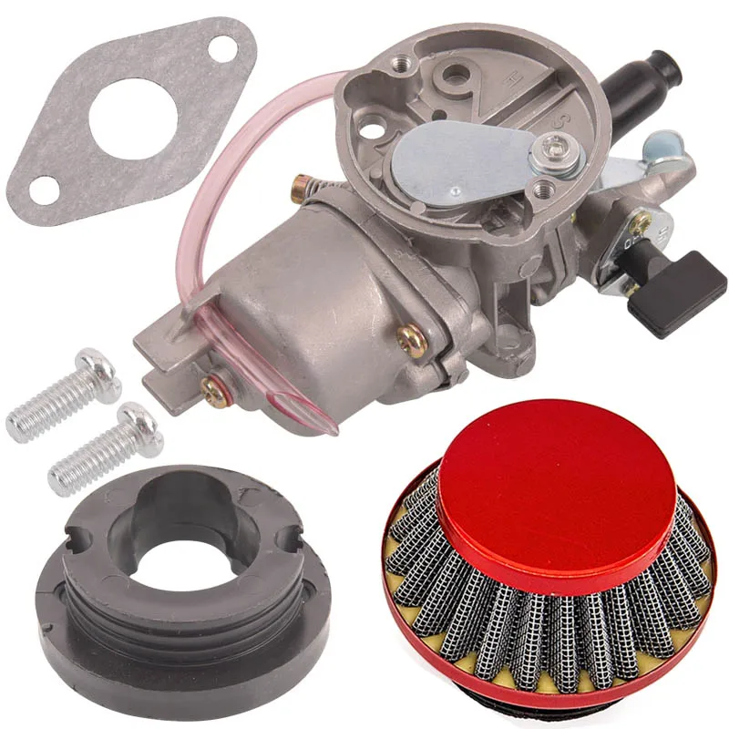 2-тактный Карбюратор С Впускной Трубкой Воздушного Фильтра Для 43cc 47cc 49cc Mini-Quad Dirt