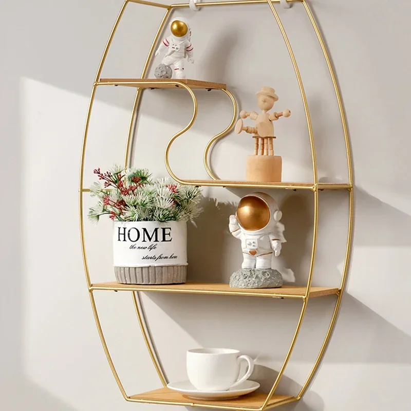 Металлическая Скандинавская витрина настенные полки для спальни Funko Pop сфера