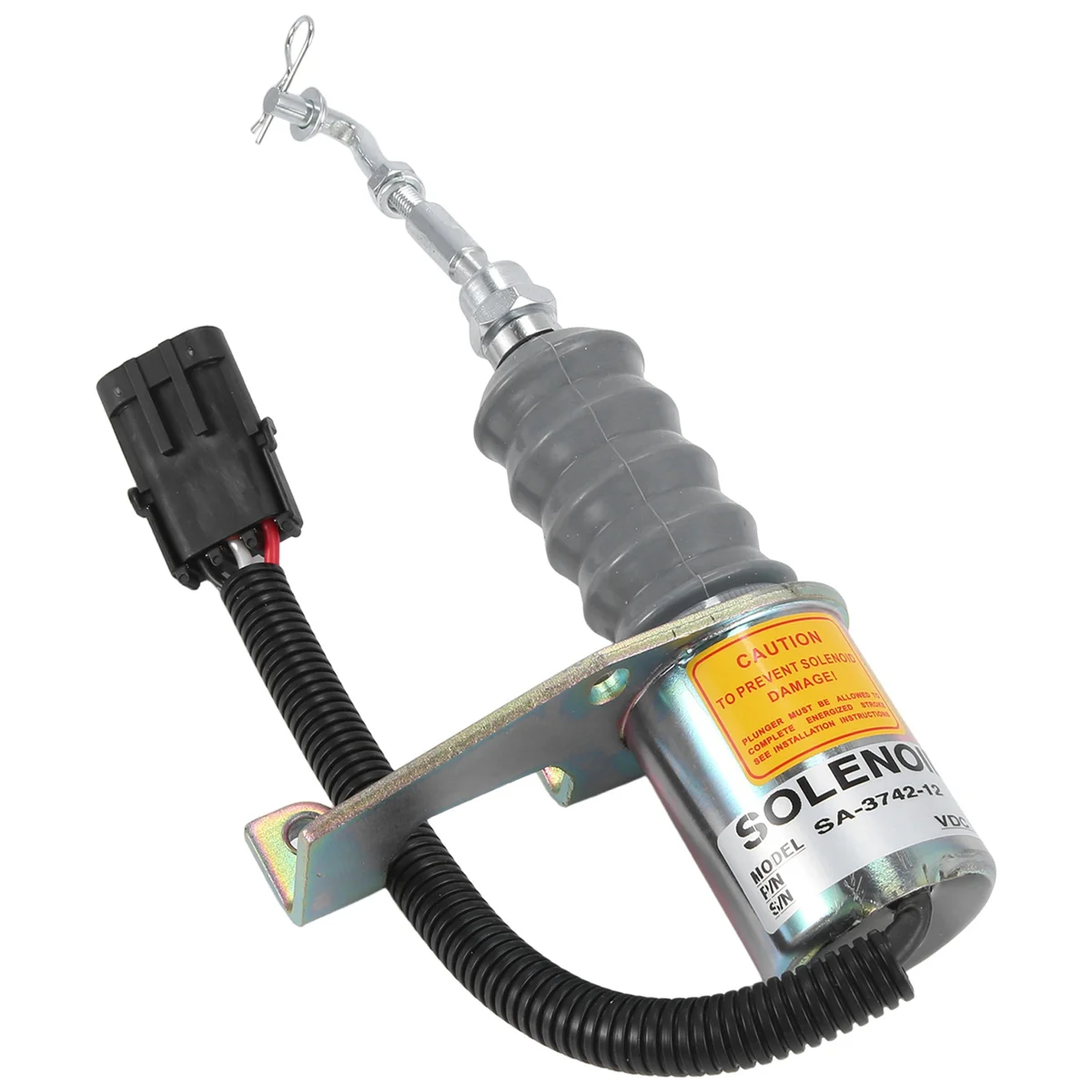 1 комплект электромагнитного клапана 12 В стопорный соленоид дизельного