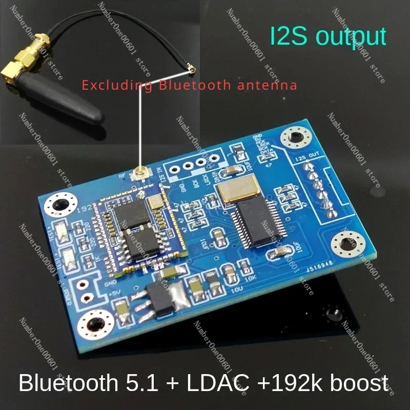 Для QCC5125 Bluetooth 5 1 I2S ЦАП Плата 192K увеличение для усилителя