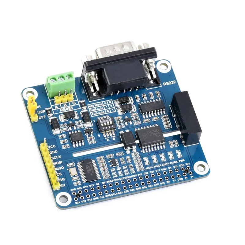 Плата модуля расширения RS232 RS485 для PI5 RPI Raspberry Pi 0 Zero 2 в Вт 3B Plus 3 Модель B 4 4B 5 Extension