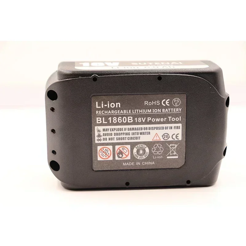 Аккумуляторная батарея 18650 резервная Makita 18v6000mah с зарядным устройством 3A bl1840 bl1850