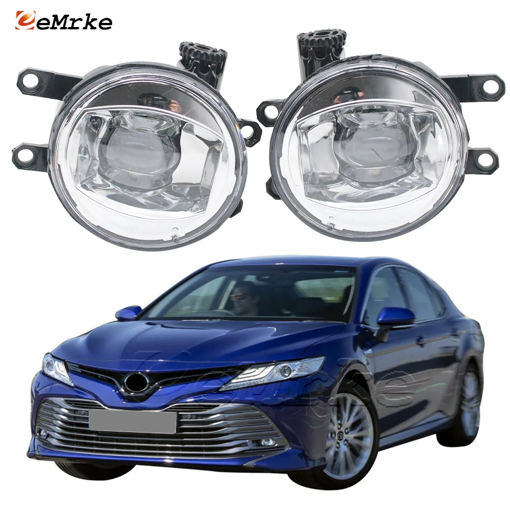 2x светодиодные дневные ходовые огни с линзами противотуманные фары в сборе для