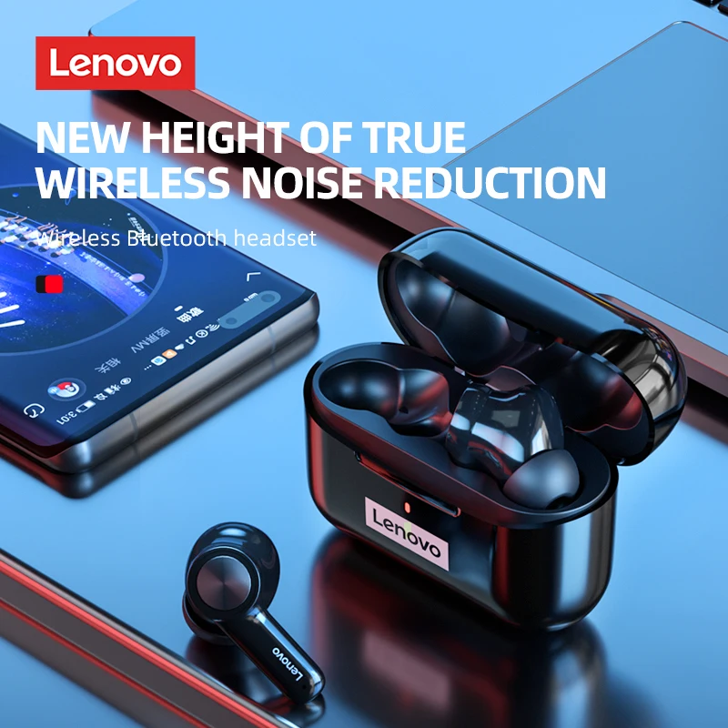 

Tws-наушники Lenovo Buletooth 5,2 LP70 с сенсорным управлением, 100% оригинальные