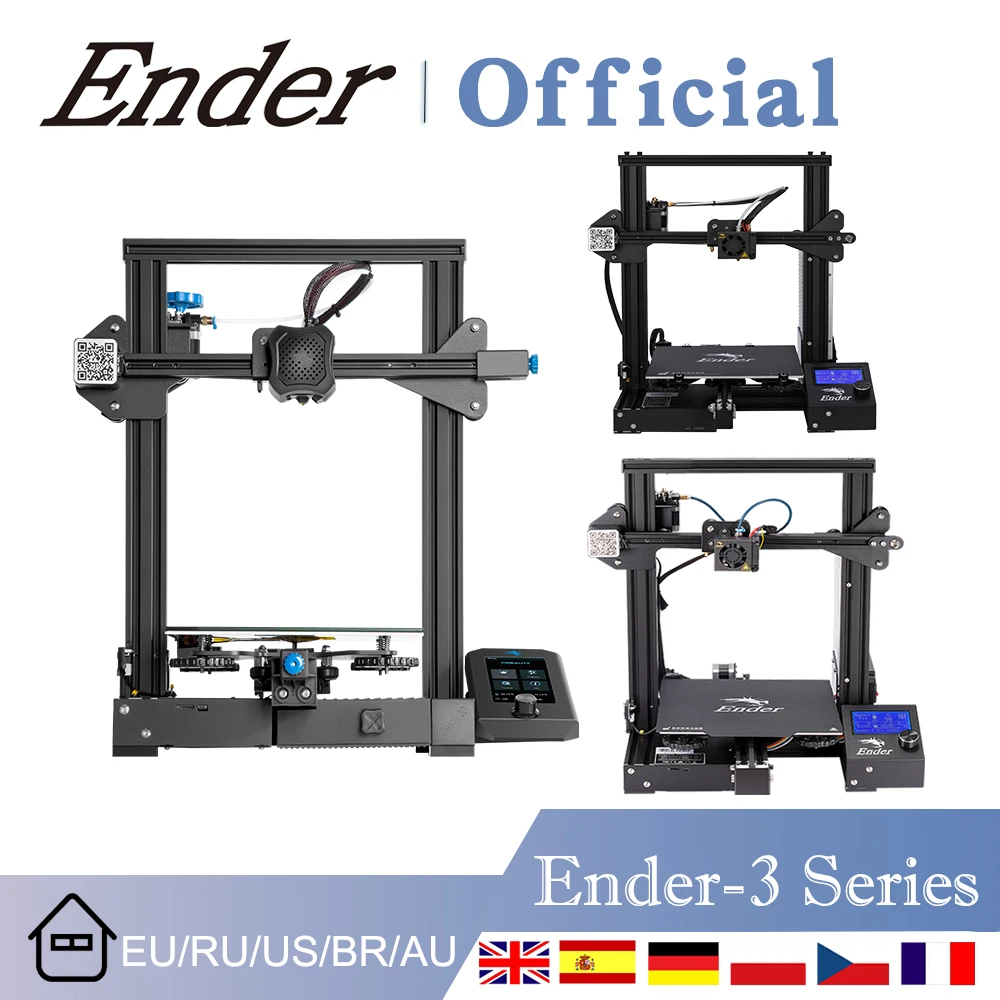 3D-принтер Creality Ender-3 S1/Pro/Plus/Ender-3 V2/Ender-3 Max Neo с возобновлением печати |