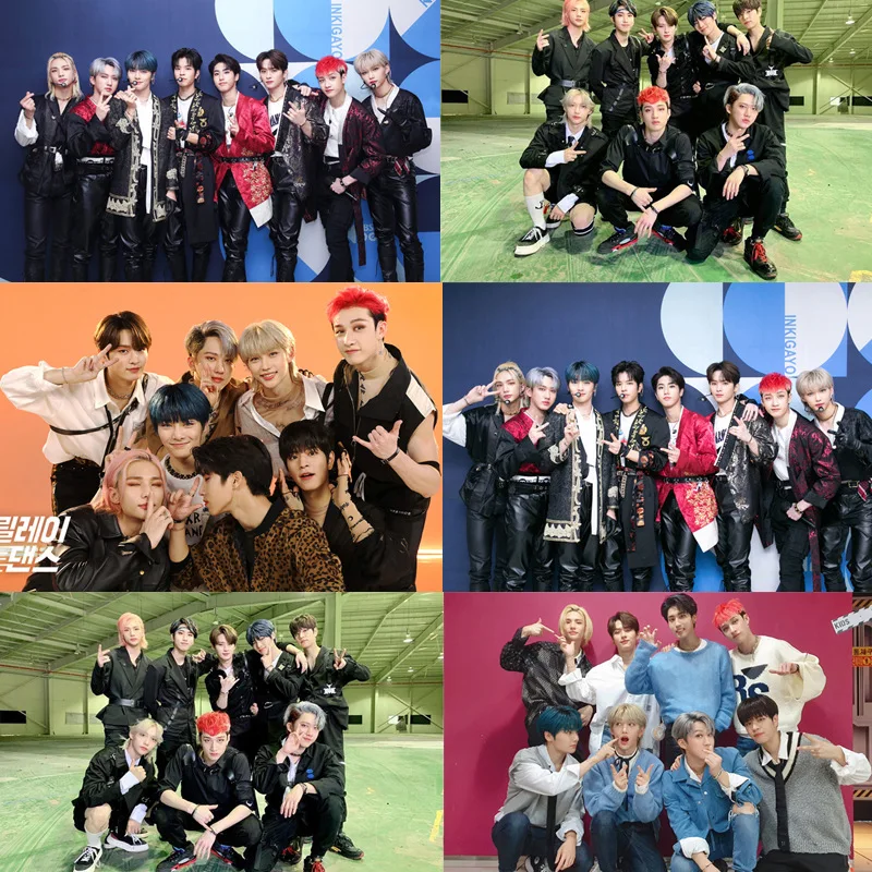 

2 шт./компл. оптовая продажа, постеры Kpop Straykids, наклейки, новый альбом, картина на заднюю дверь, комната, домашний декор, настенная фотоколлекц...