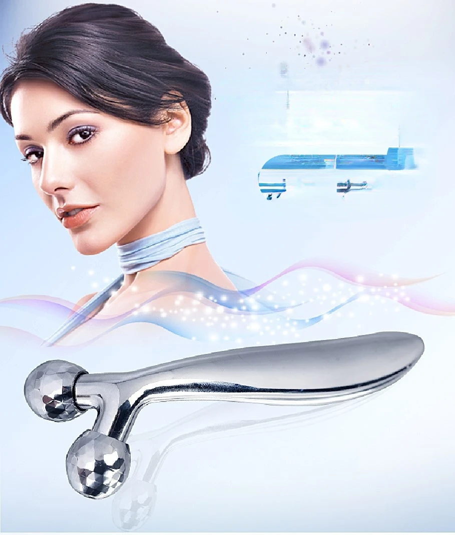 

Face Massager Lift Face 3D Roller Massager Thin Body Massage Tool Y Shape Massagers Skin Care Tools Neck Massager 360 Rotate