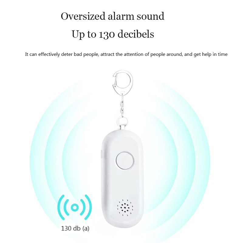 

New pull anti-wolf magic device portable self-defense alarm UV UV disinfection function women's safety anti-wolf magic device