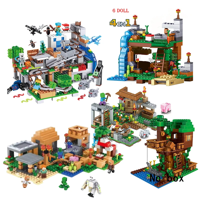 2025Architecture Alex Zombie экшн-строительные блоки классические наборы моделей кирпичи