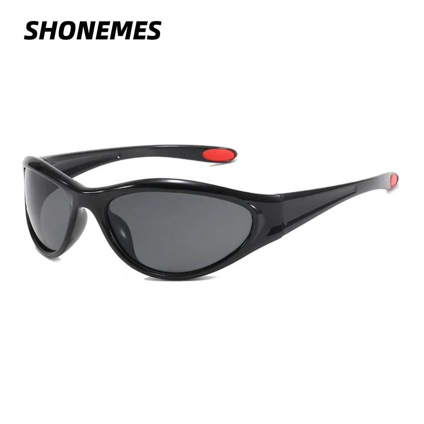 

ShoneMes Sports Women Sunglasses Stylish Cycling Climbing Shades Outdoor UV400 Protection Sun Glasses Black Yellow for Ladies