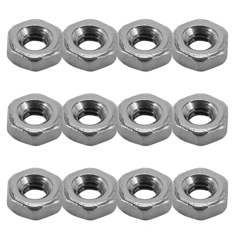 

Метрические шестигранные гайки M2 304, крепеж из нержавеющей стали DIN934 300 шт. для болтов