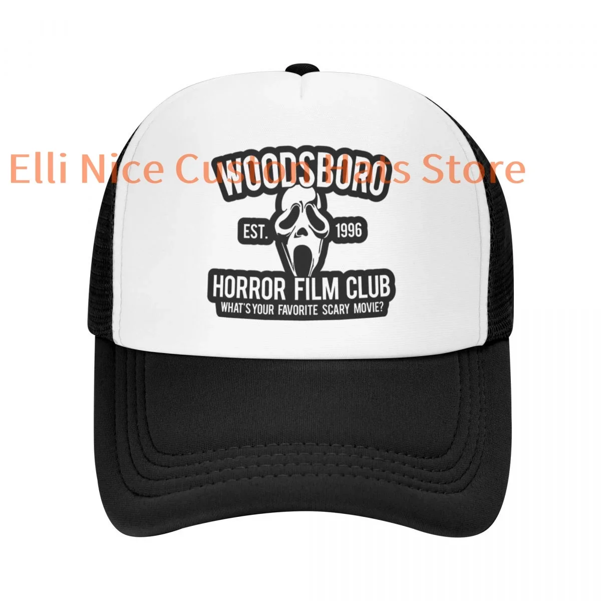 Бейсбольные кепки Woodsboro Horror Film Club A Шляпы дальнобойщика