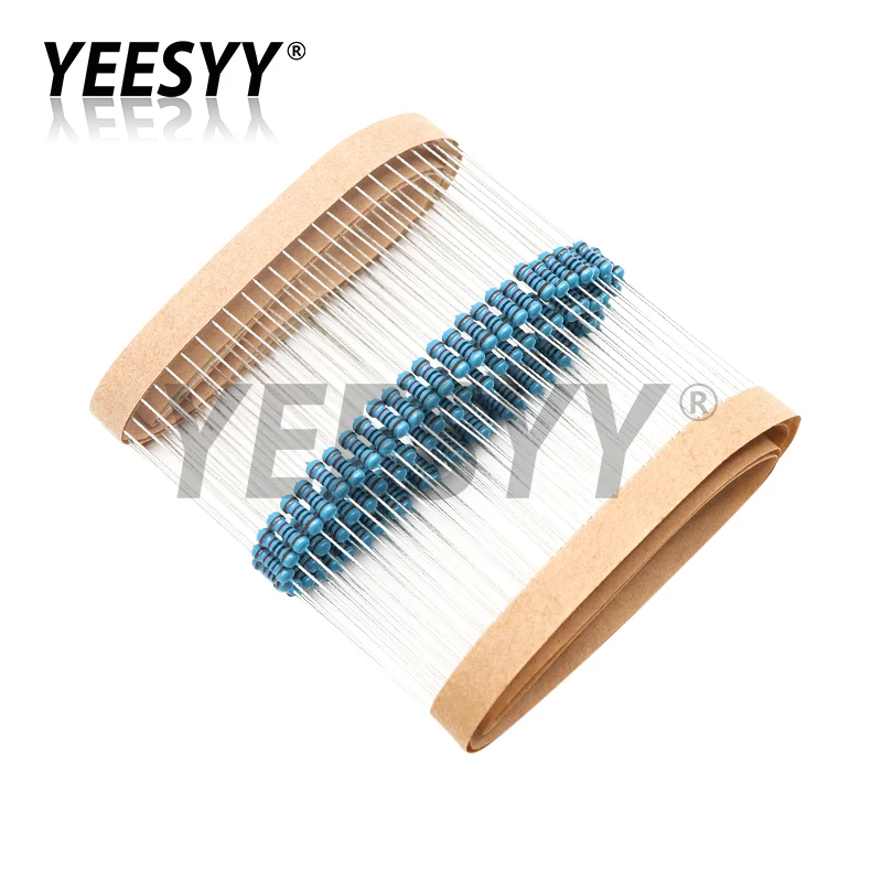 5000 шт. 1/4 Вт 0R-22M 1% металлический пленочный резистор 0 25 10 100 150 220 470 1K 2 K 4 7 10K 22K 47K 100K 470K